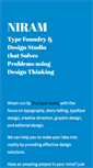 Mobile Screenshot of niram.org